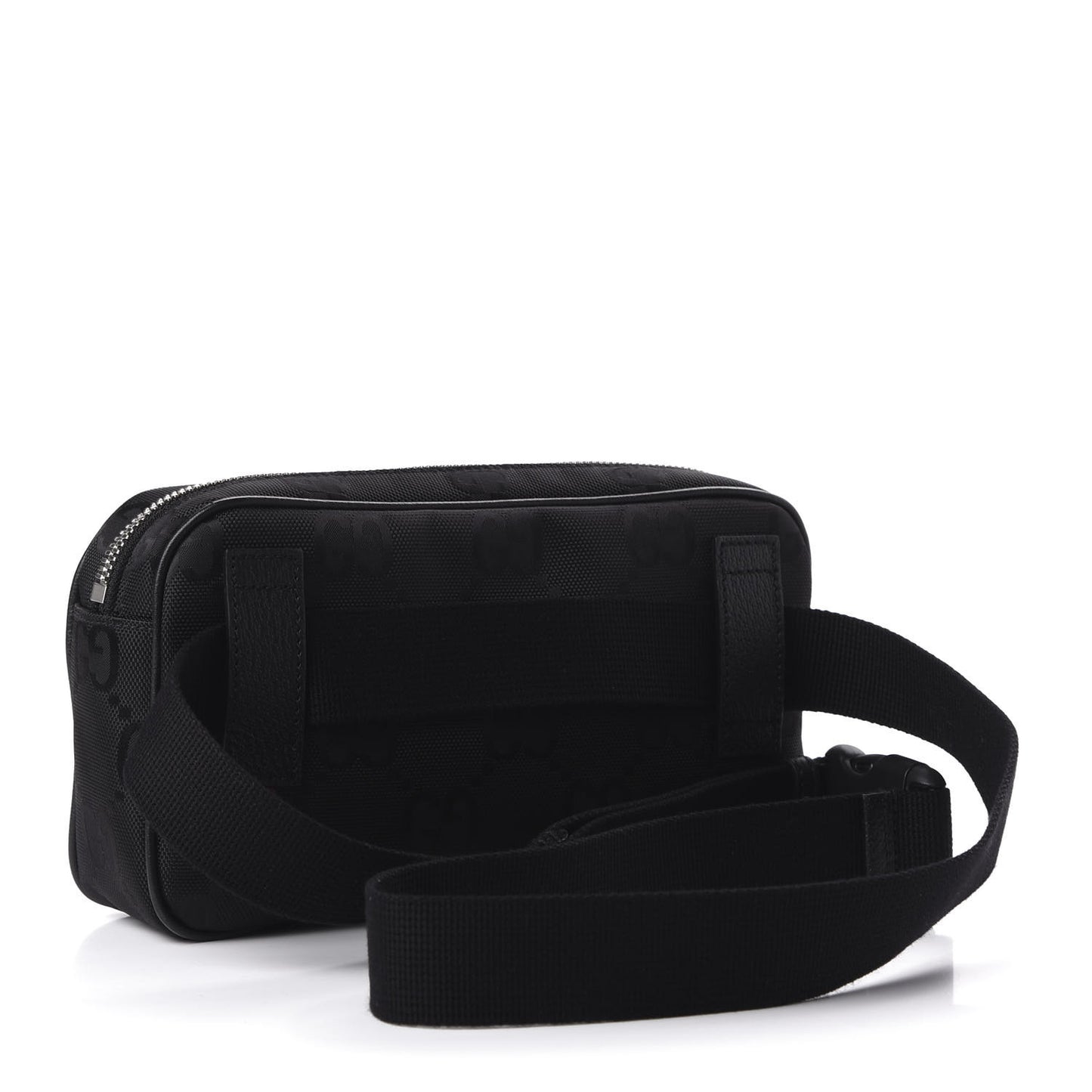 Econyl Nylon Monogram Off The Grid Belt Bag Black