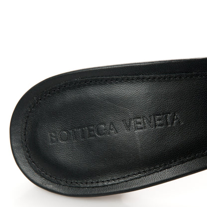 Bottega Veneta Nappa Matelasse Padded Mule Sandals 39 Black 8 of 8