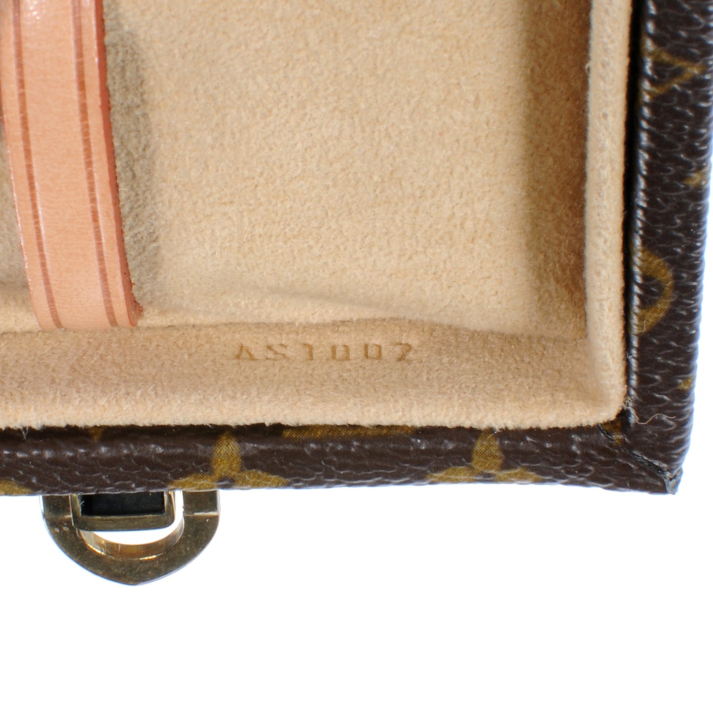 Monogram Bracelet Watch Jewelry Holder Coffret