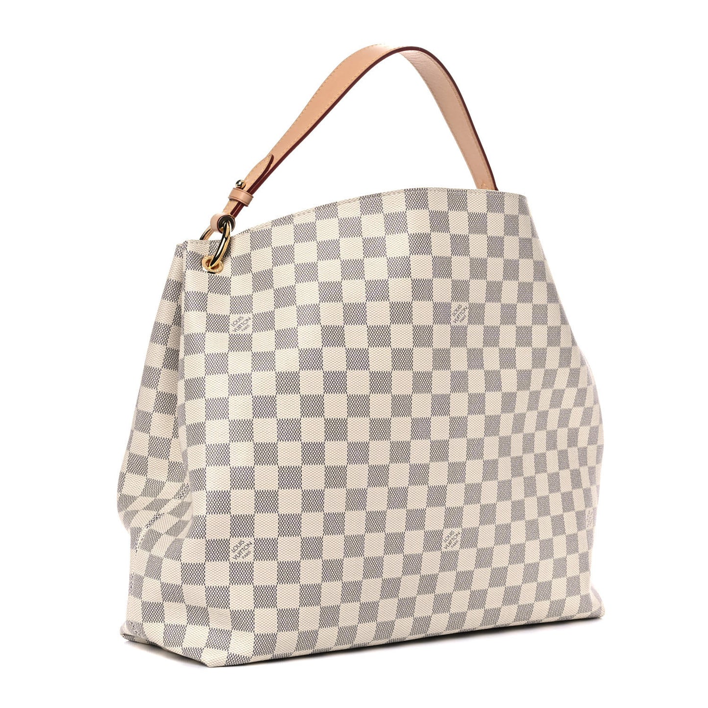 Damier Azur Graceful MM Rose Ballerine
