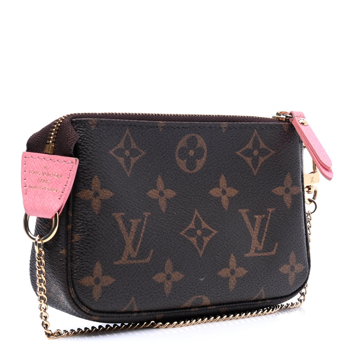 Monogram Illustre Mini Pochette Accessories Rose