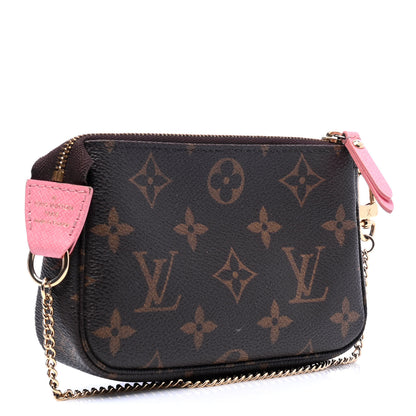 Louis Vuitton Monogram Illustre Mini Pochette Accessories Rose 2 of 4