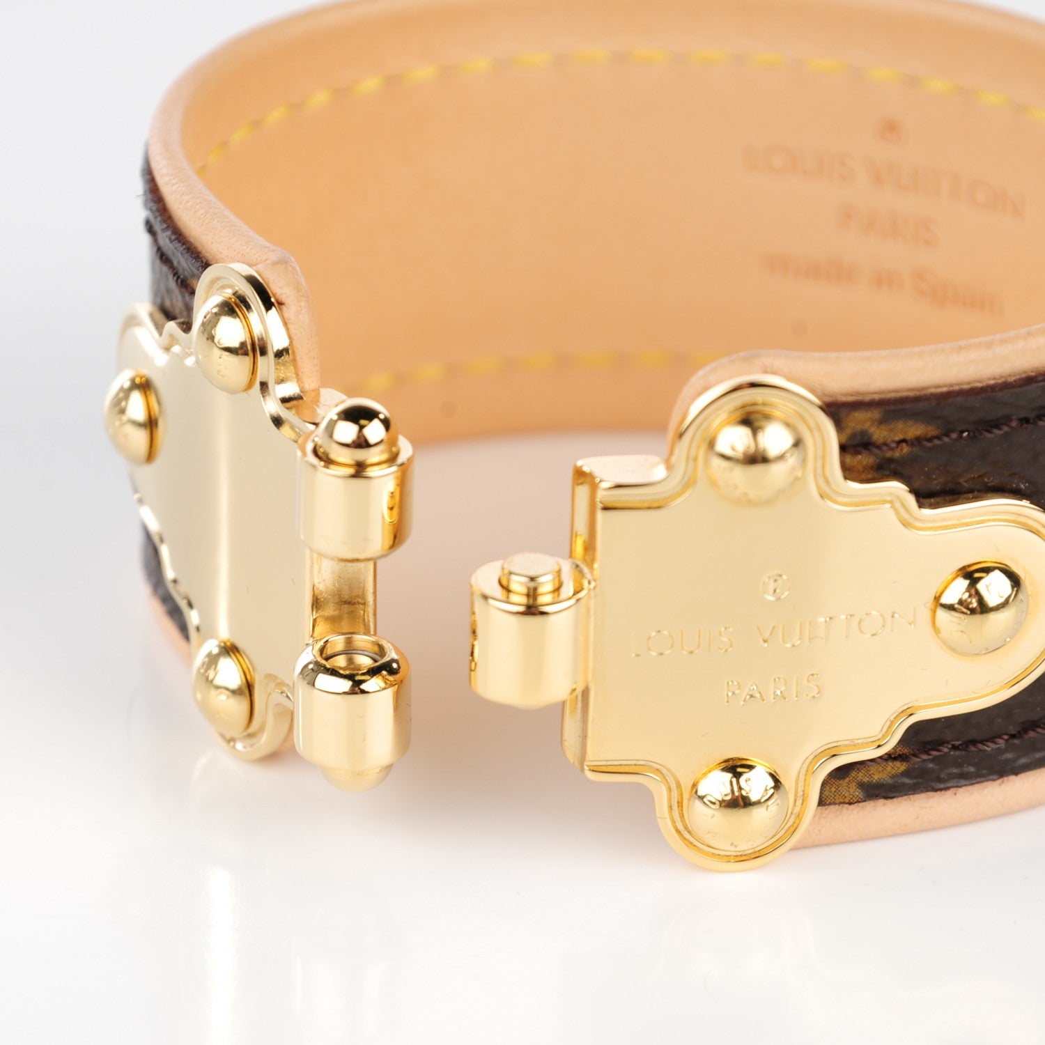 Louis Vuitton Monogram Save It Bracelet 17 6 of 7