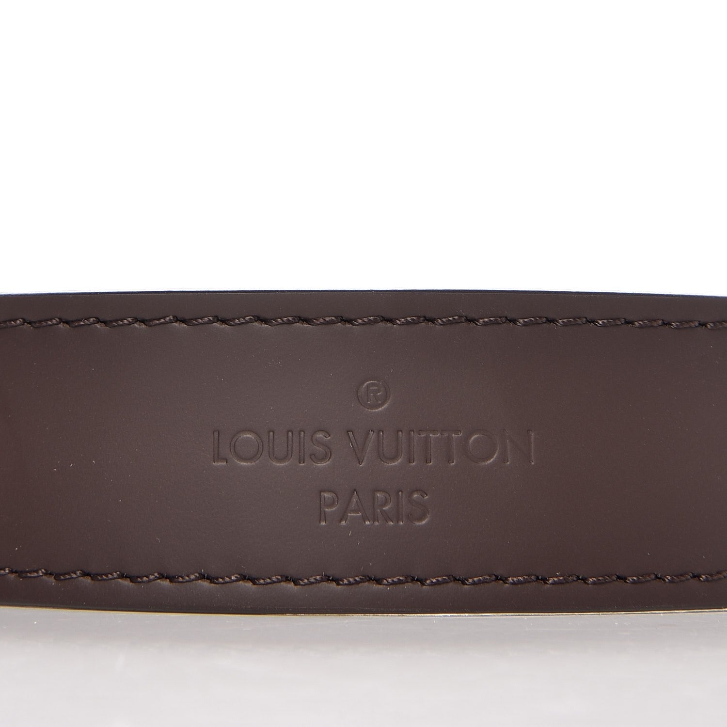 Louis Vuitton Calfskin Normandy Shoulder Strap Brown 3 of 4