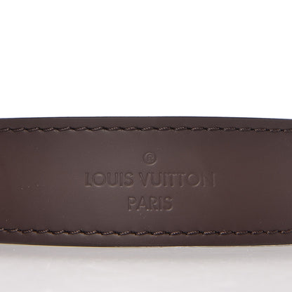 Louis Vuitton Calfskin Normandy Shoulder Strap Brown 3 of 4