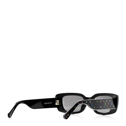 Louis Vuitton LV X TM Acetate Monogram Multicolor Sunglasses Z2709W Black 4 of 7