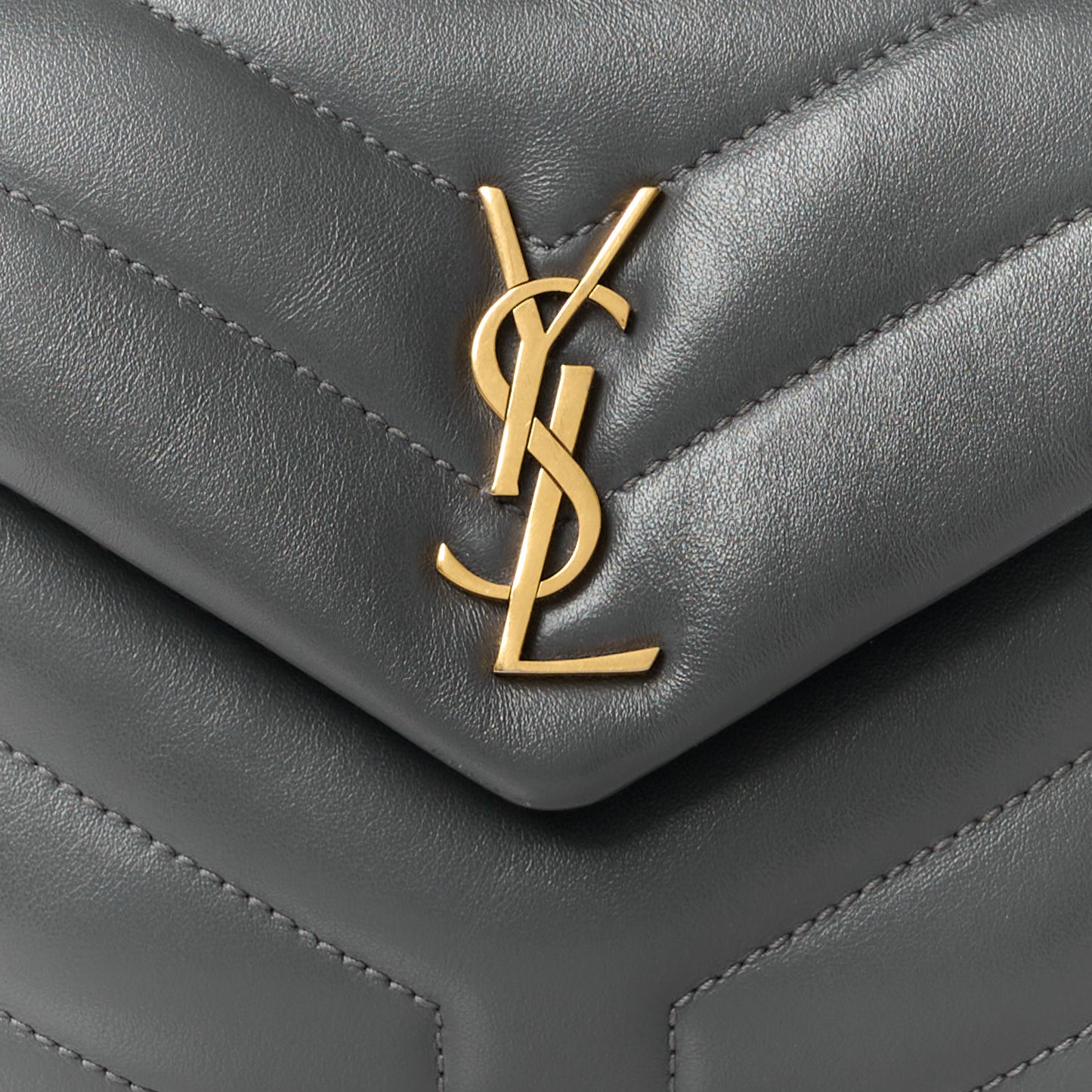 Calfskin Y Quilted Monogram Toy Loulou Crossbody Bag Storm