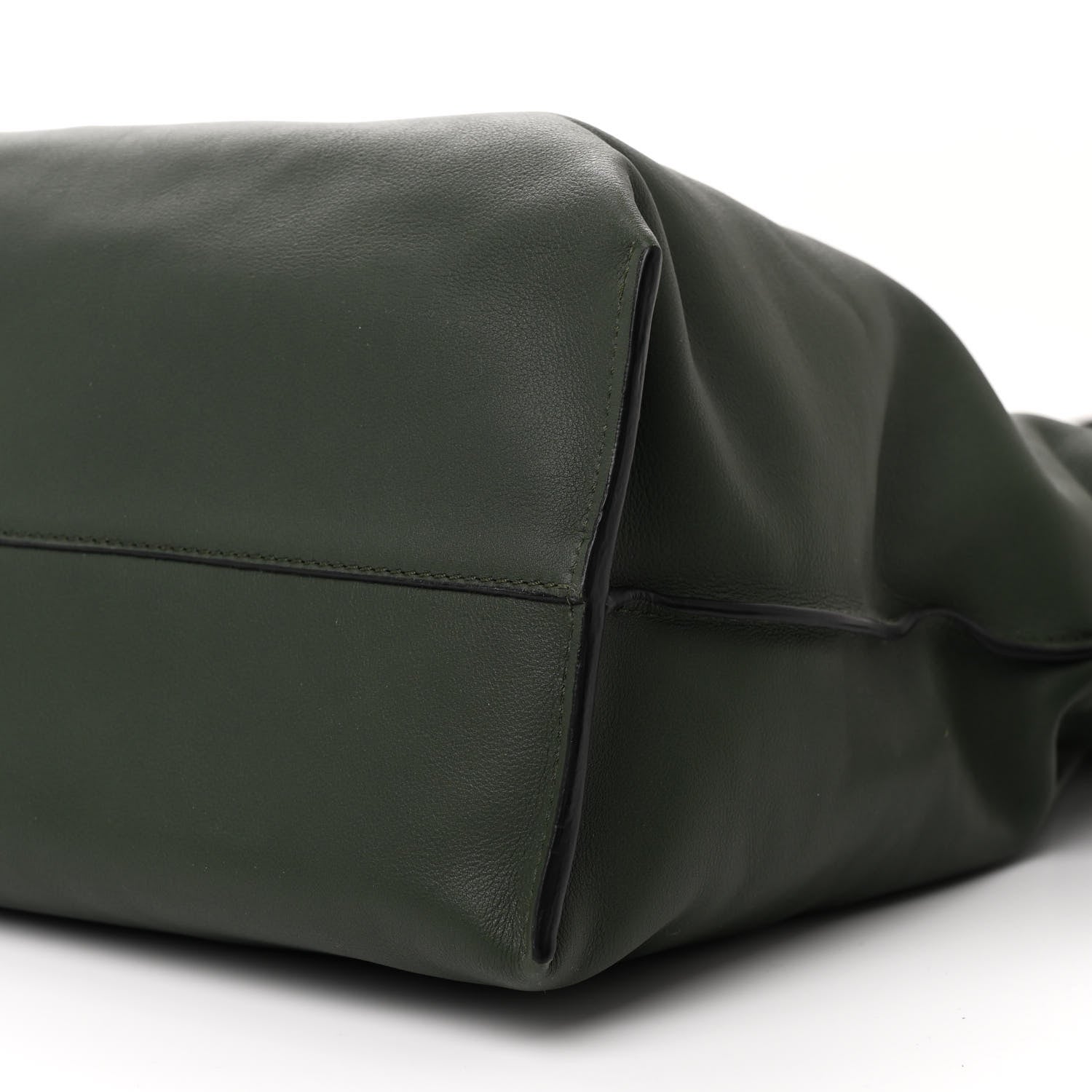 Loewe Calfskin Large Flamenco Knot Bag Khaki 10 of 10