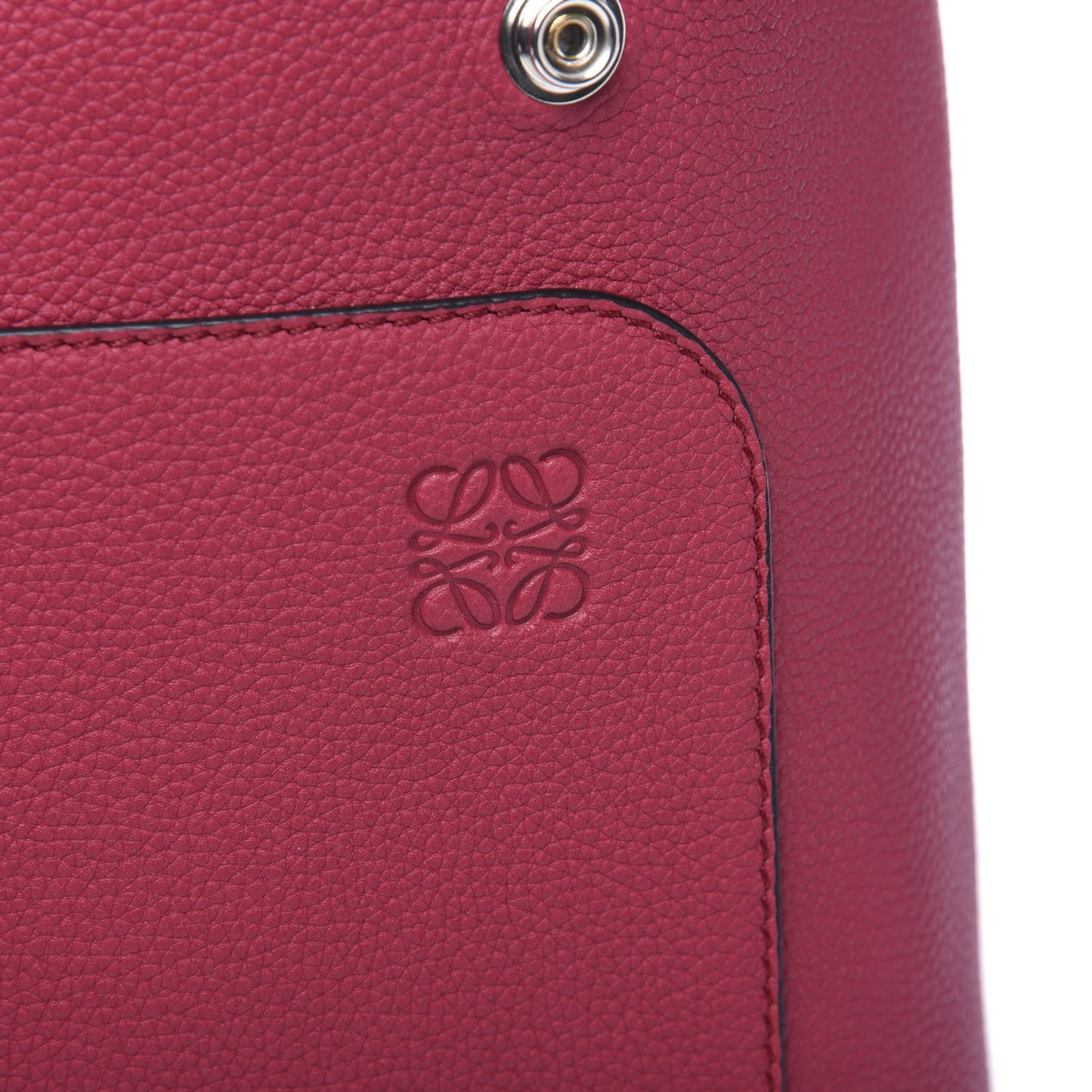 Calfskin Small Goya Backpack Raspberry