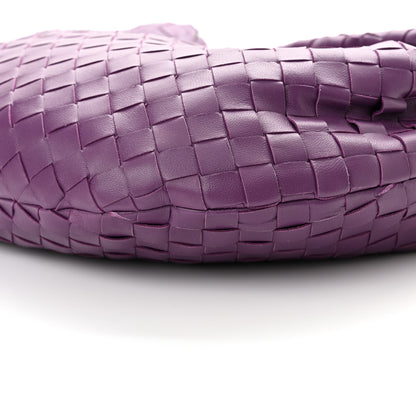Bottega Veneta Nappa Intrecciato Teen Jodie Hobo Eggplant 8 of 8
