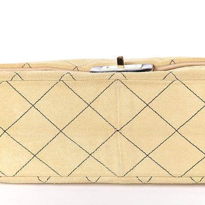 Chanel Suede Quilted 2.55 Reissue Hanger Flap 225 Beige 13 of 16
