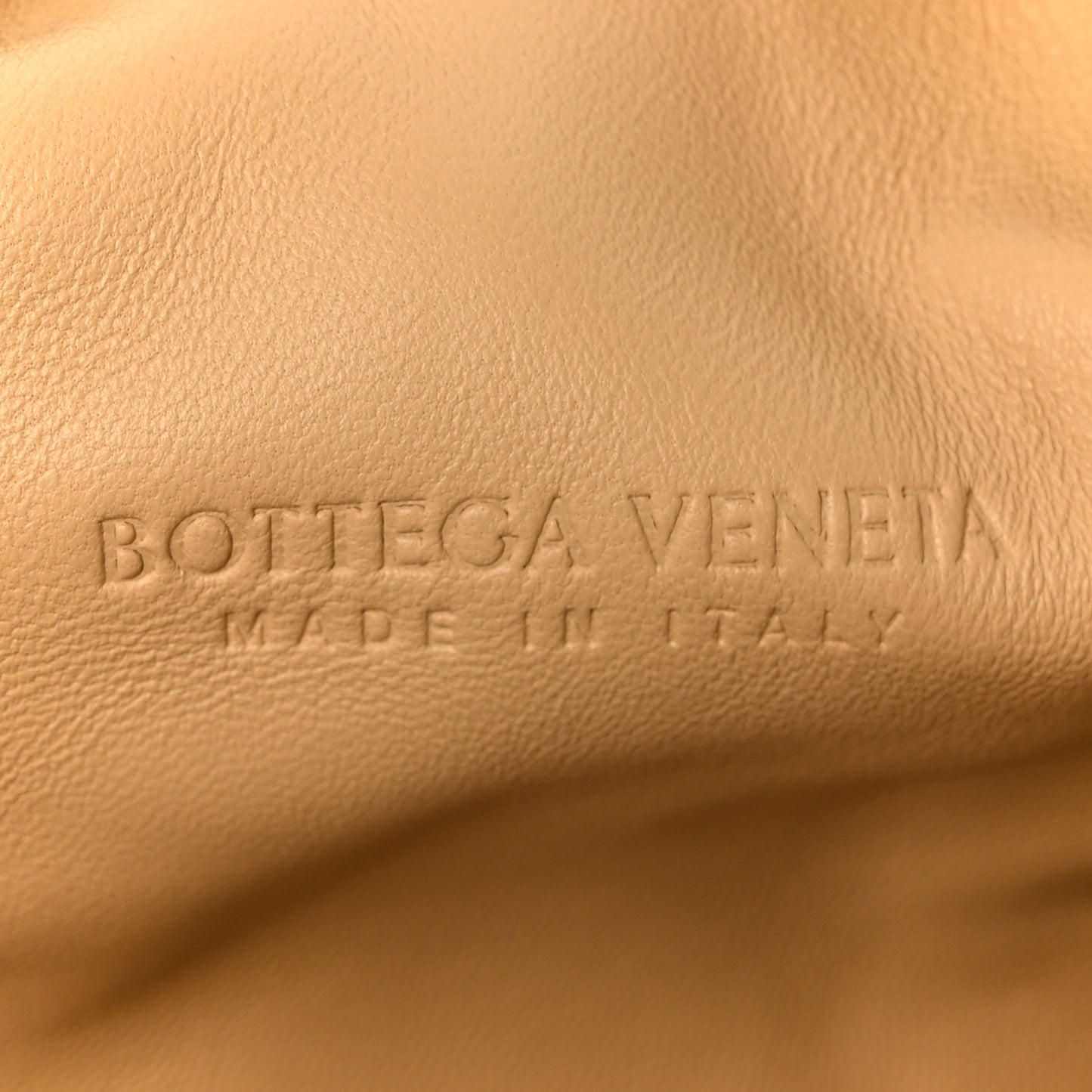 Nappa Maxi Intrecciato The Pouch Oversized Clutch Almond