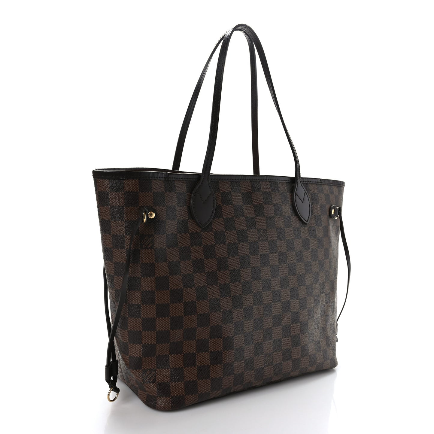 Damier Ebene Neo Neverfull MM Rose Ballerine