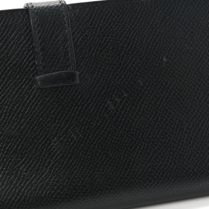 Hermes Epsom Bearn Gusset Wallet Black 16 of 16
