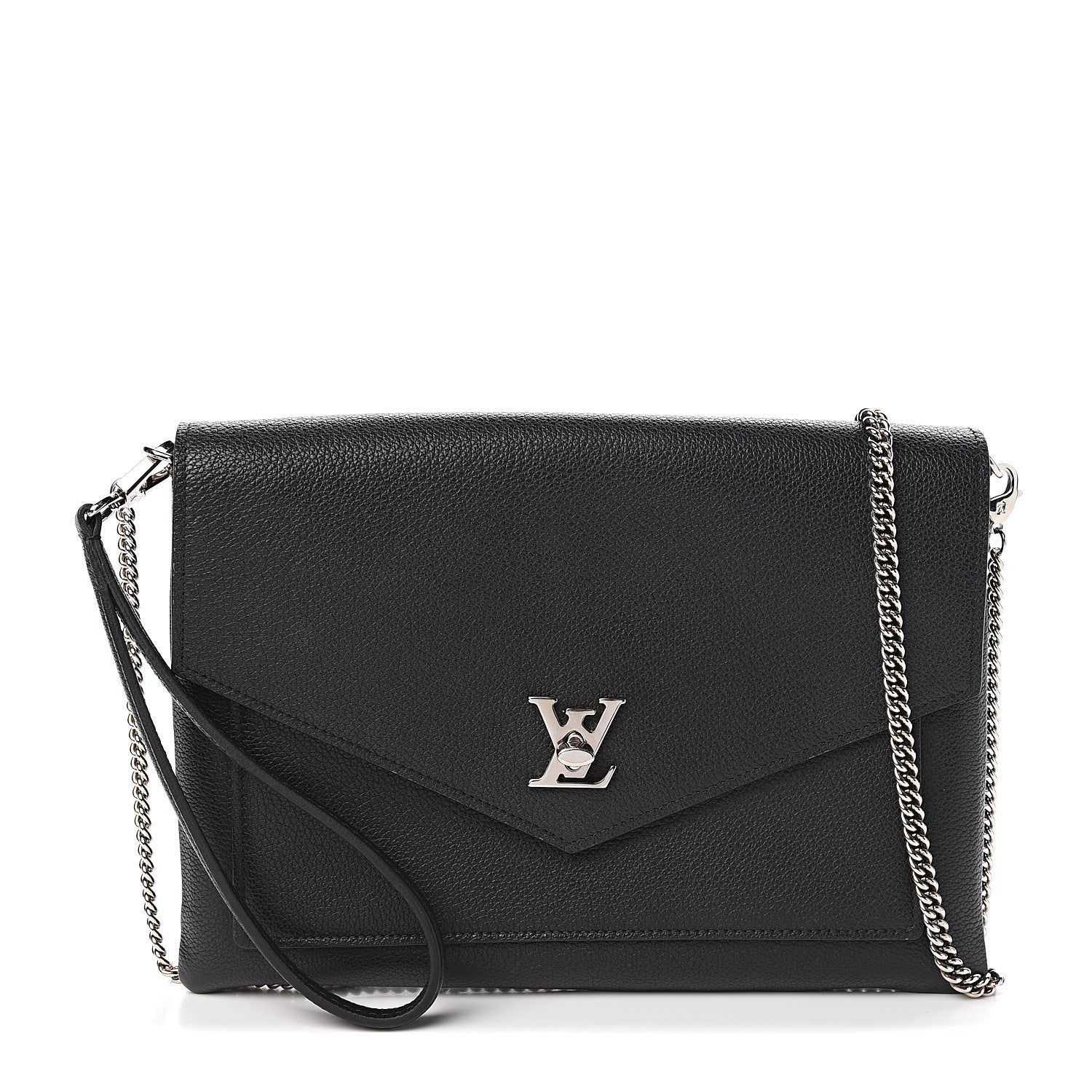 Louis Vuitton Soft Calfskin My Lockme Pochette Black 1 of 10