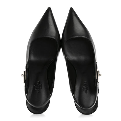 Hermes Nappa Lover 80 Pumps 39.5 Black 2 of 10