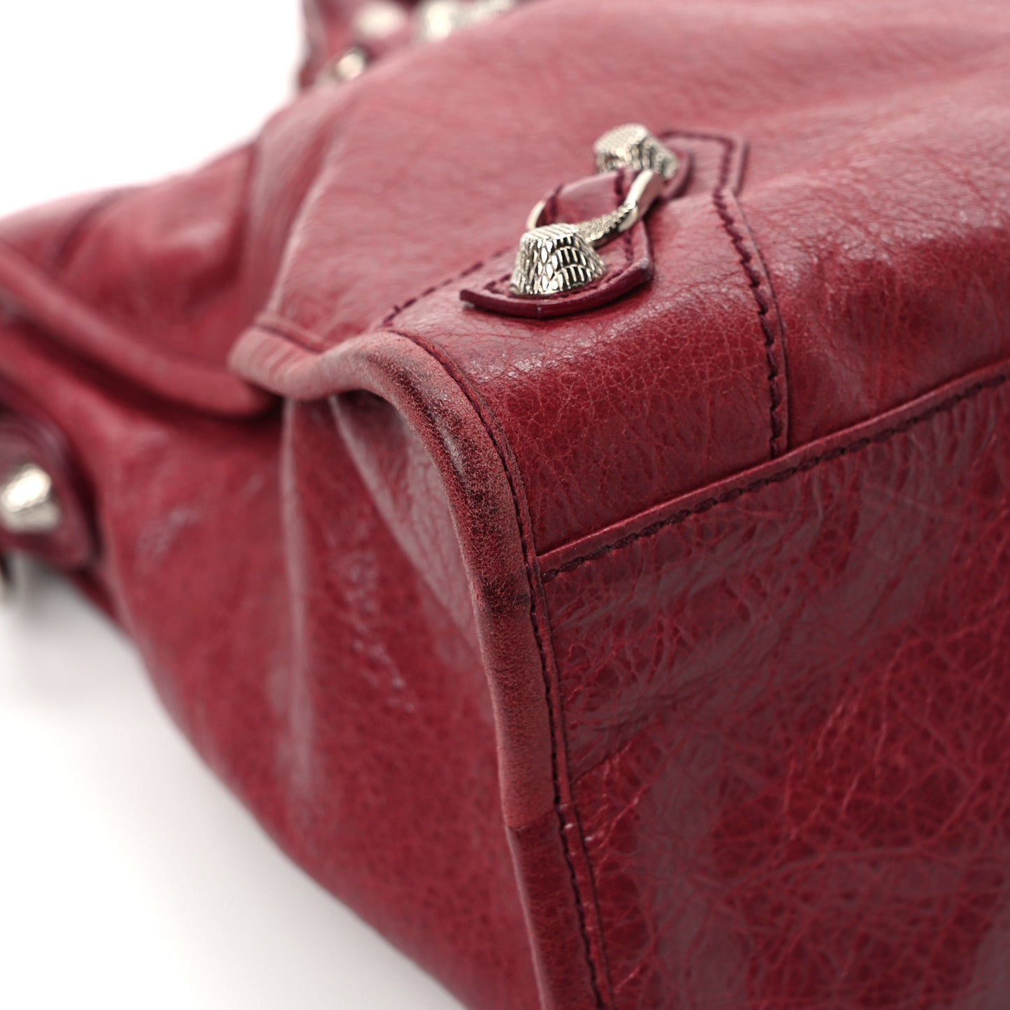 Agneau Giant 12 Rose Gold Hardware City Cassis
