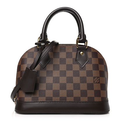 Louis Vuitton Damier Ebene Alma BB 1 of 9