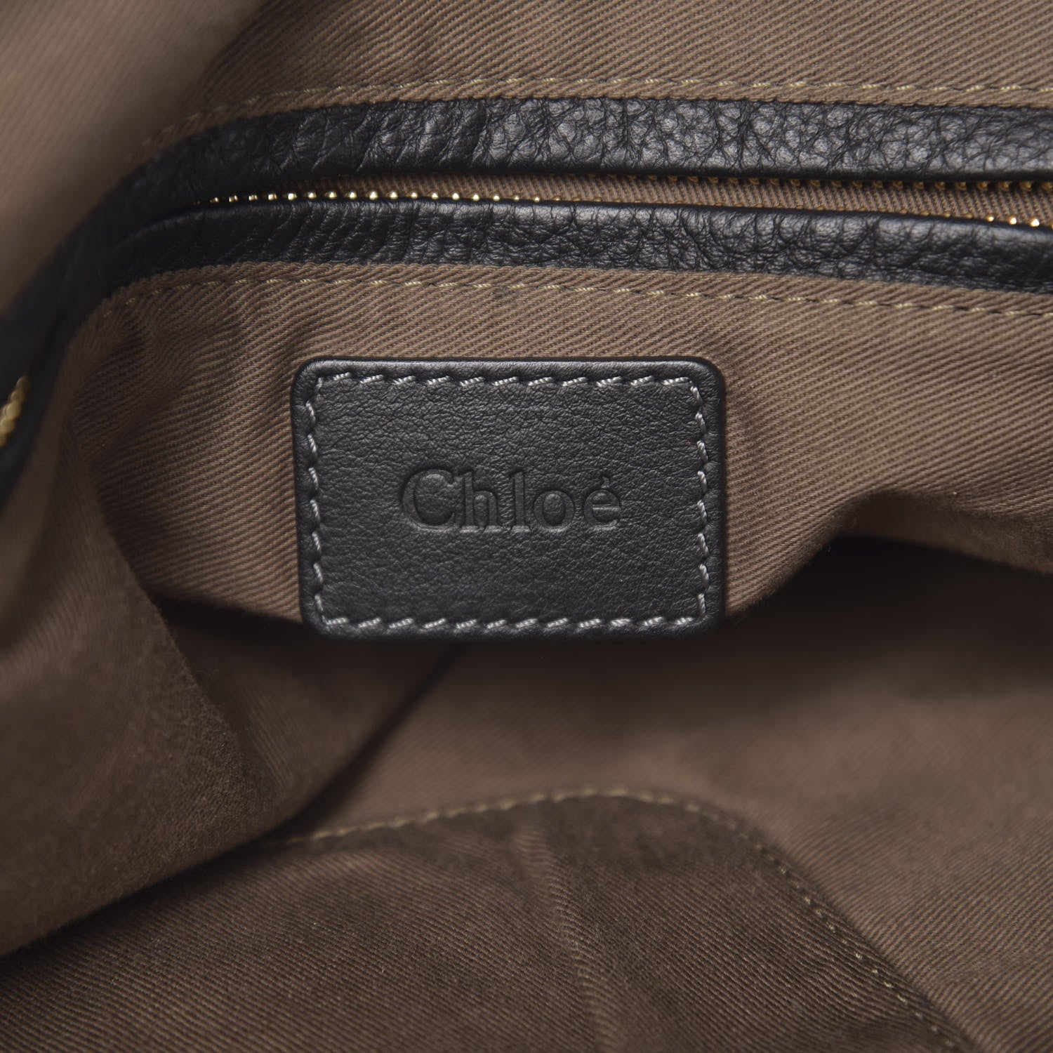 Chloe Calfskin Large Marcie Satchel Black 5 of 8
