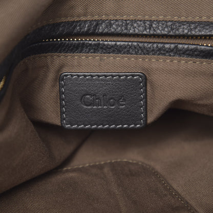 Chloe Calfskin Large Marcie Satchel Black 5 of 8