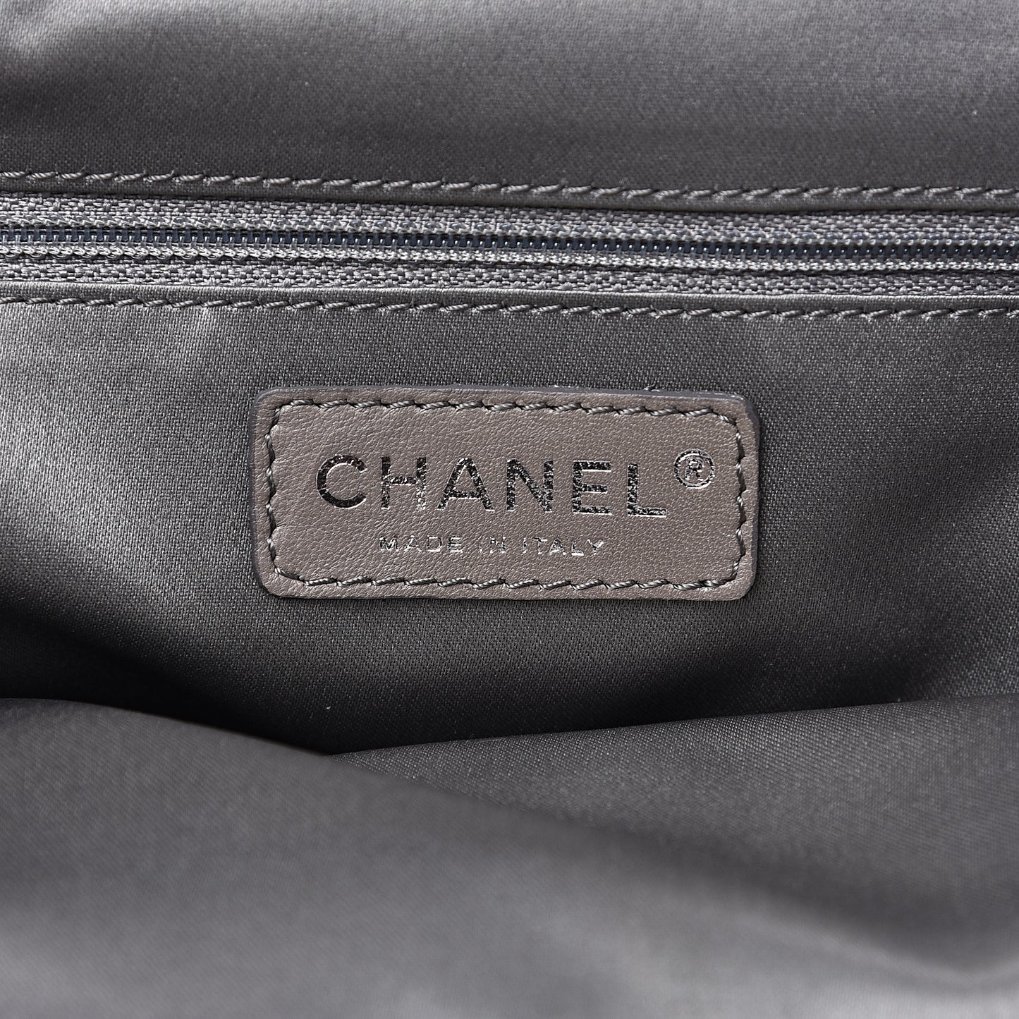 Lambskin Mini Rock and Chain Hobo Black