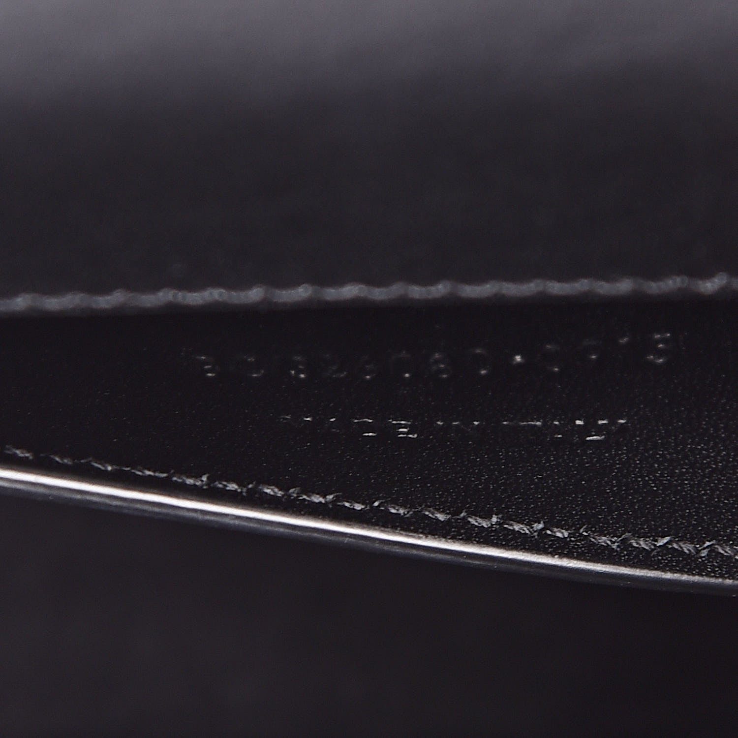 Saint Laurent Calfskin Classic Monogram Tassel Clutch Black 7 of 12