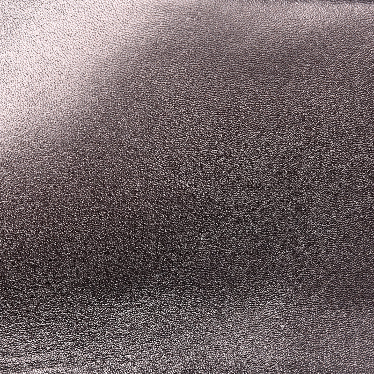 Metallic Lambskin Quilted Jumbo Single Flap Dark Grey