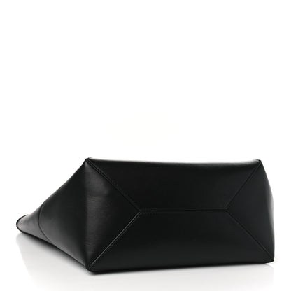 Loewe Shiny Calfskin Medium Puzzle Fold Tote Black 4 of 9