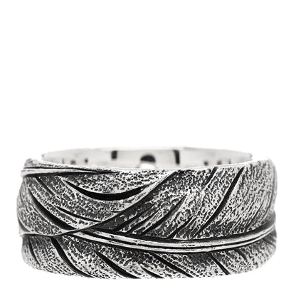 David Yurman Sterling Silver 11mm Southwest Band Ring 62 10 3 of 5