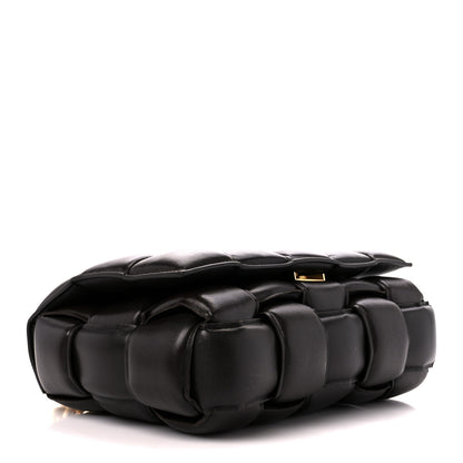 Bottega Veneta Lambskin Maxi Intreccio Padded Chain Cassette Crossbody Bag Fondant 4 of 12