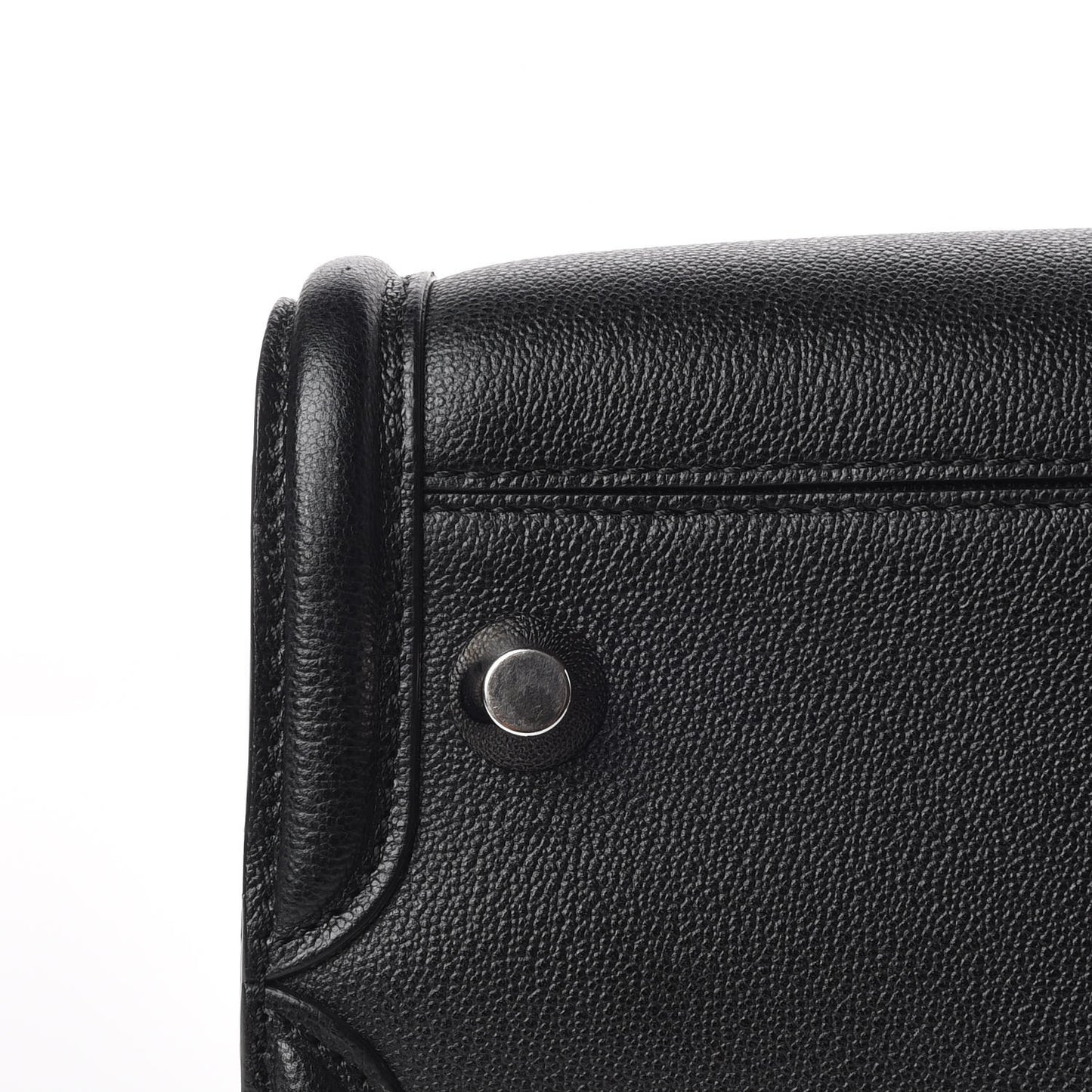 Calfskin Heroine Open Tote Black