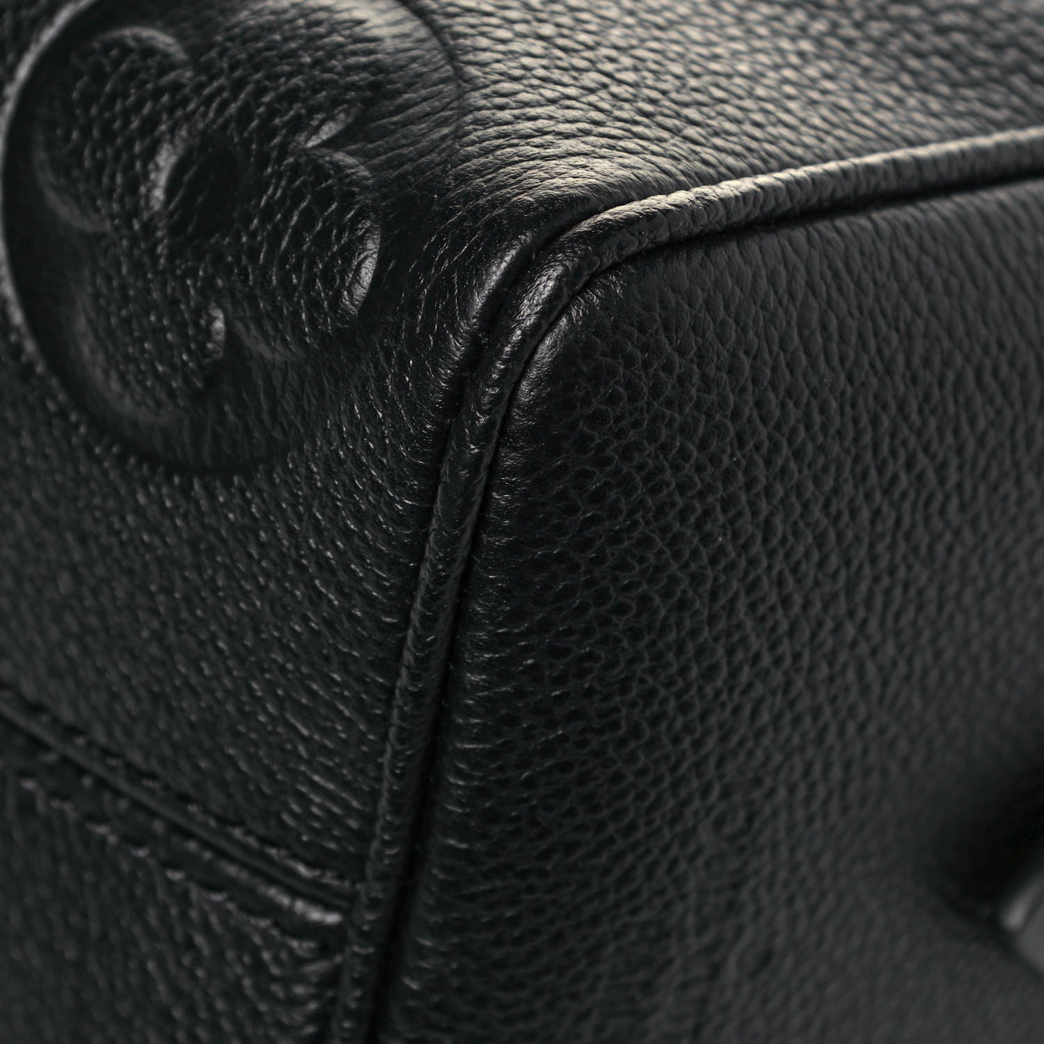 Louis Vuitton Empreinte Monogram Giant Speedy Bandouliere 20 Black 9 of 12