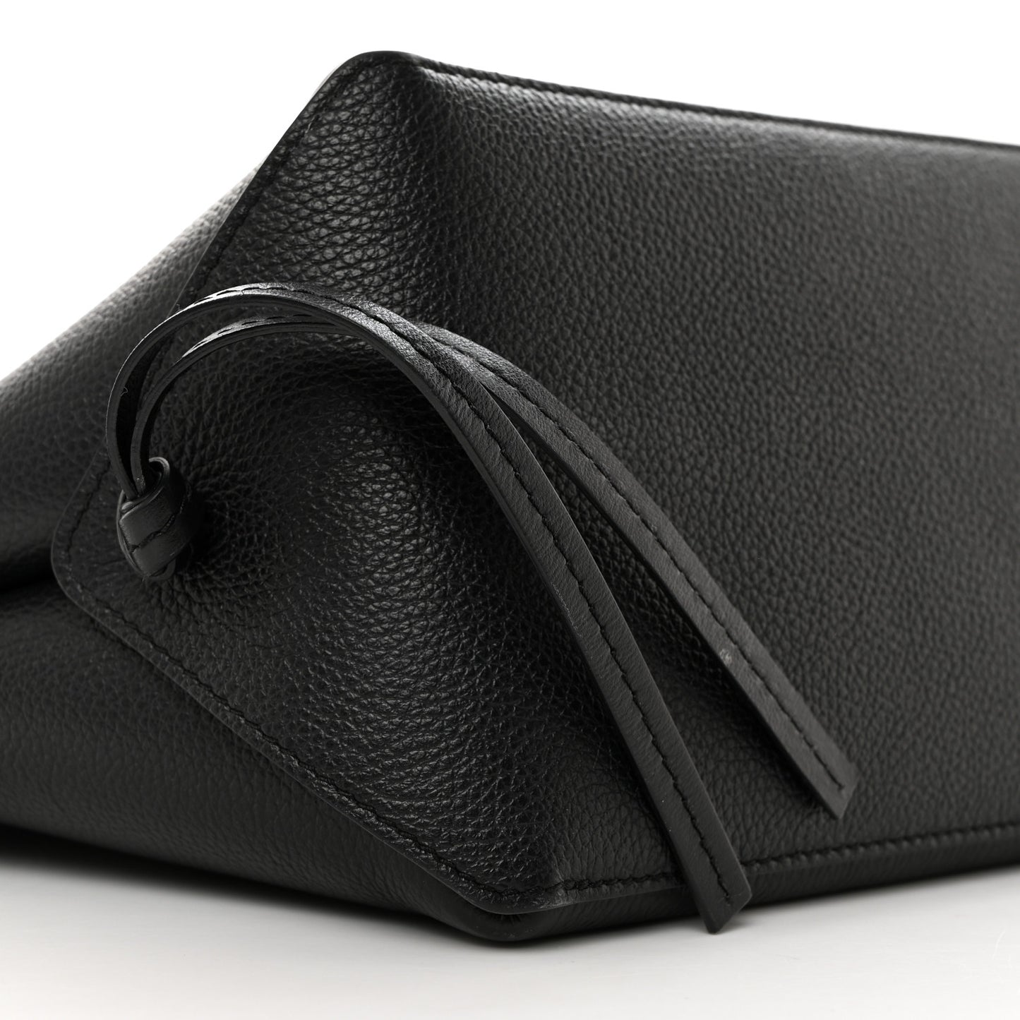 Calfskin Small East West Sense Tote Black