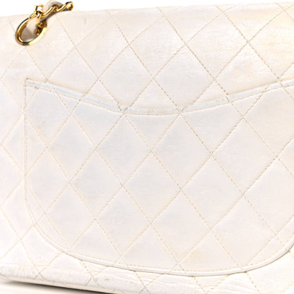 Chanel Lambskin Quilted Small Double Flap White 23 of 27