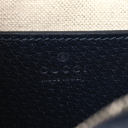 Gucci GG Supreme Monogram Textured Dollar Calfskin Web Small Ophidia Camera Bag Beige Blue 6 of 8