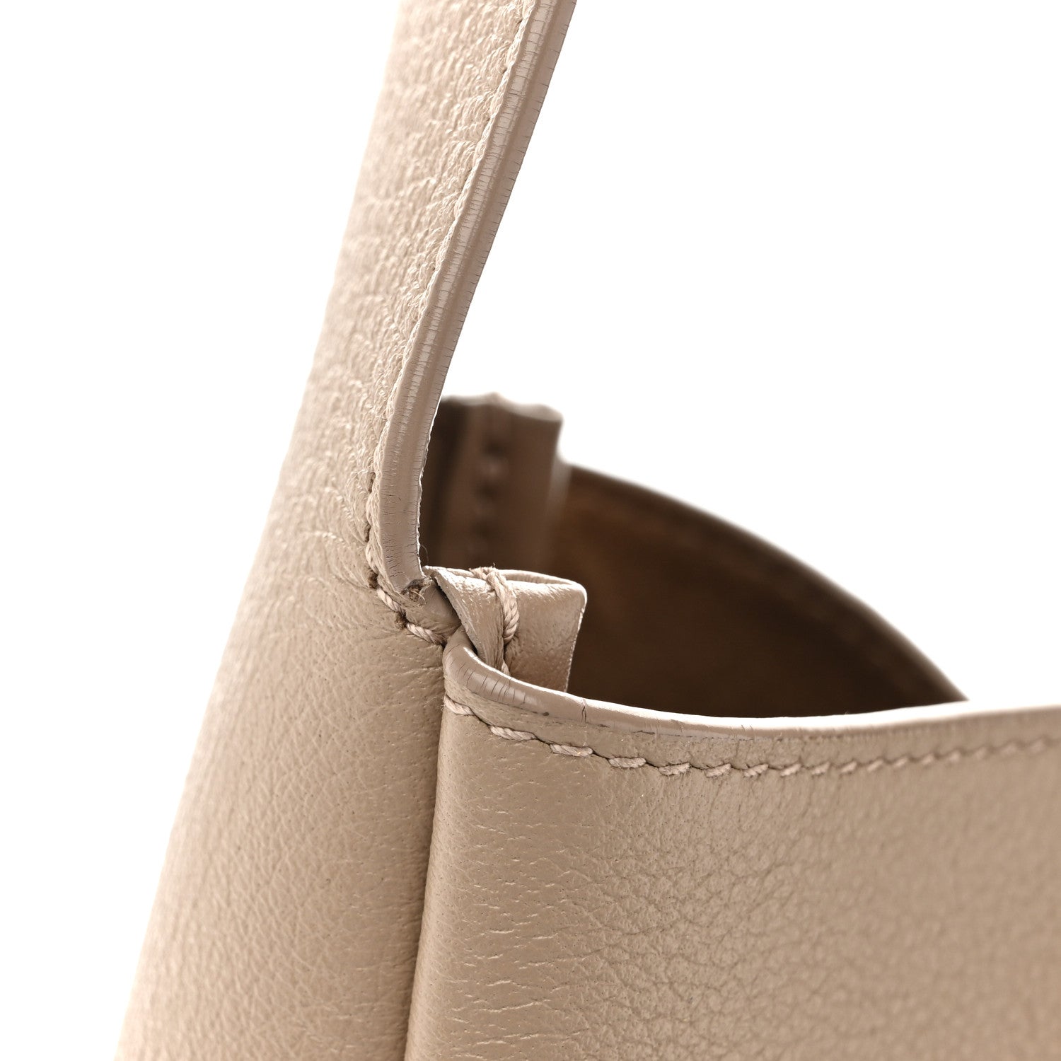 Saint Laurent Smooth Calfskin Small Le 5 A 7 Soft Hobo Dusty Grey 11 of 13
