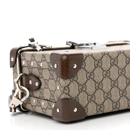 Gucci GG Supreme Monogram Globe-Trotter Beauty Case Brown 9 of 10