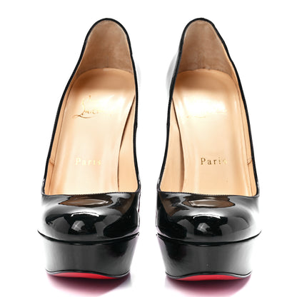 Christian Louboutin Patent Dirditta 130 Platform Pumps 37.5 Black 2 of 7