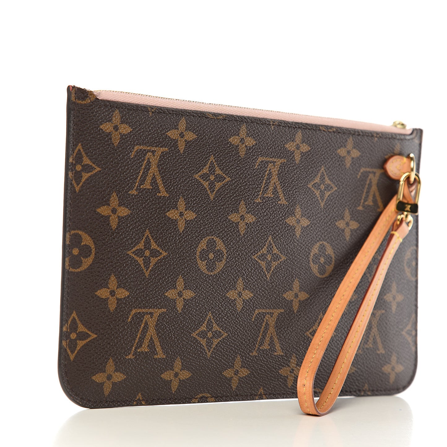 Monogram Neverfull MM GM Pochette Rose Ballerine