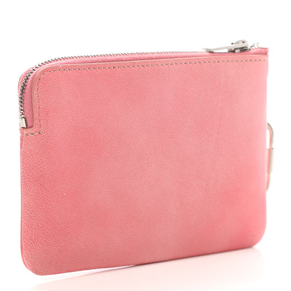 Celine Lambskin Solo Coin Card Case Cloudy 3 of 10