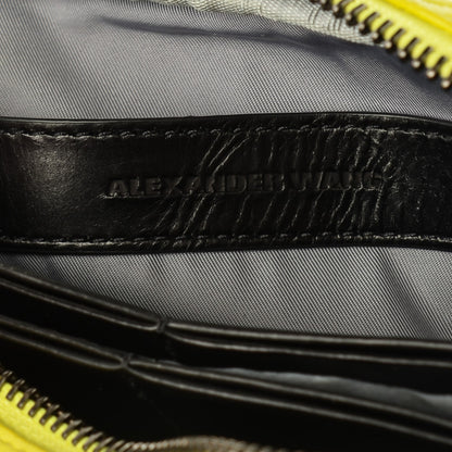 Alexander Wang Pebbled Lambskin Large Fumo Wallet Acid 6 of 7