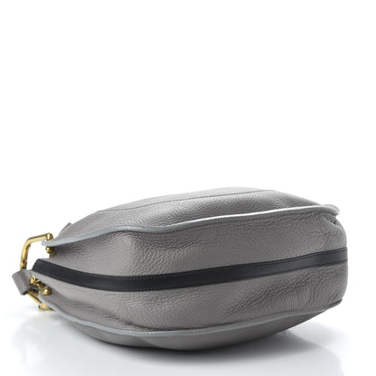 Chloe Grained Calfskin Small Hayley Hobo Cashmere Grey 4 of 9