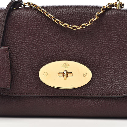 Mulberry Glossy Goatskin Small Lily Flap Oxblood 13 of 13