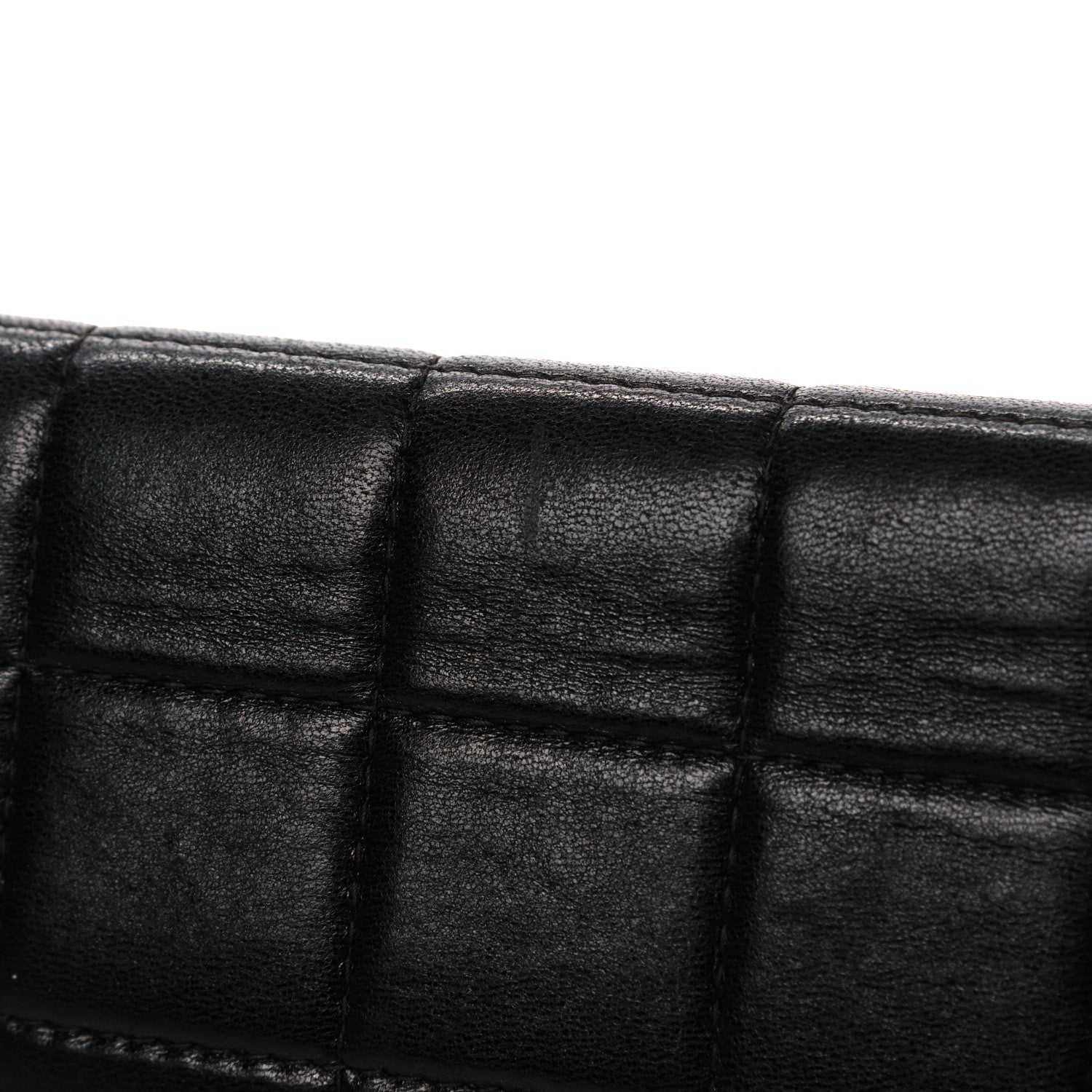Chanel Lambskin Chocolate Bar Flap Black 19 of 25