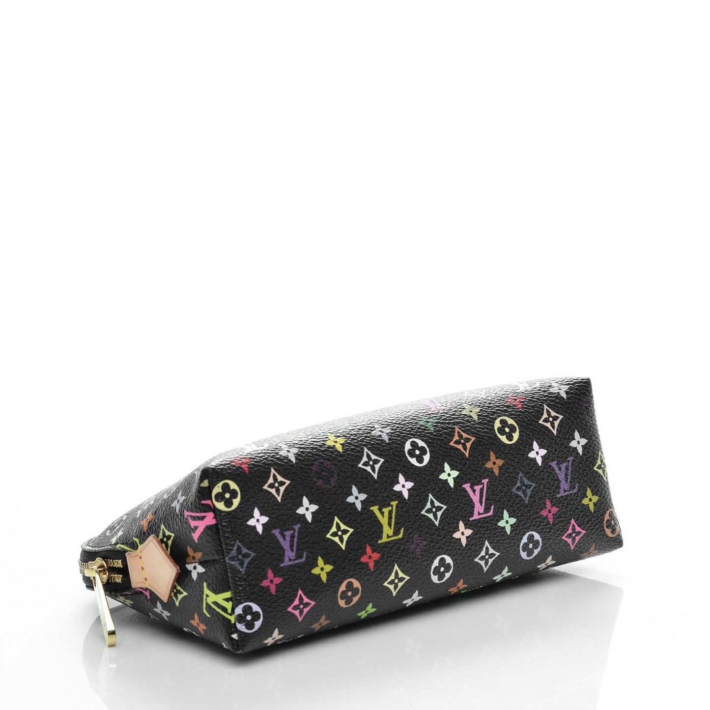 Monogram Multicolor Cosmetic Pouch Black Grenade