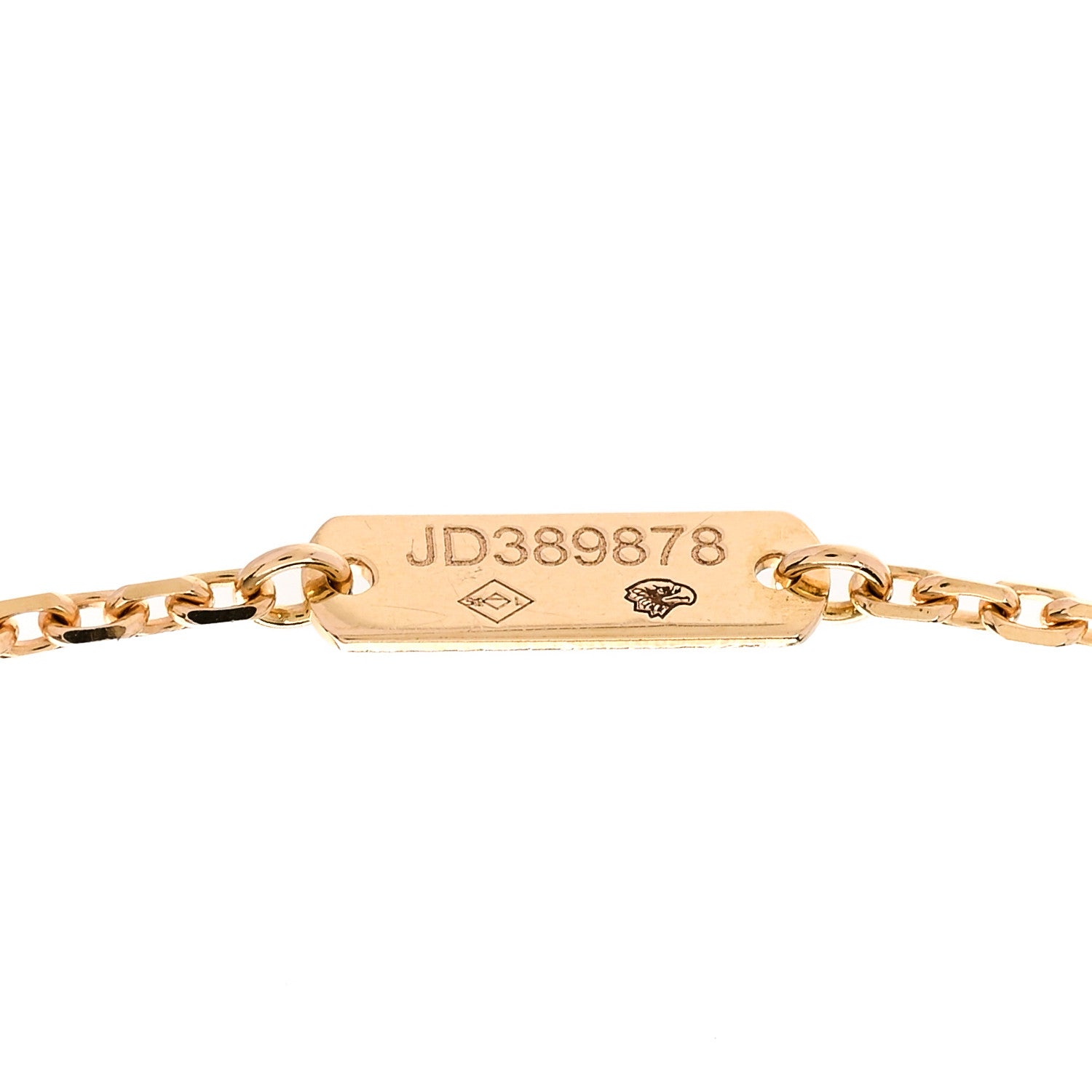 Van Cleef & Arpels 18K Yellow Gold Black Onyx Vintage Alhambra Pendant Necklace 5 of 6
