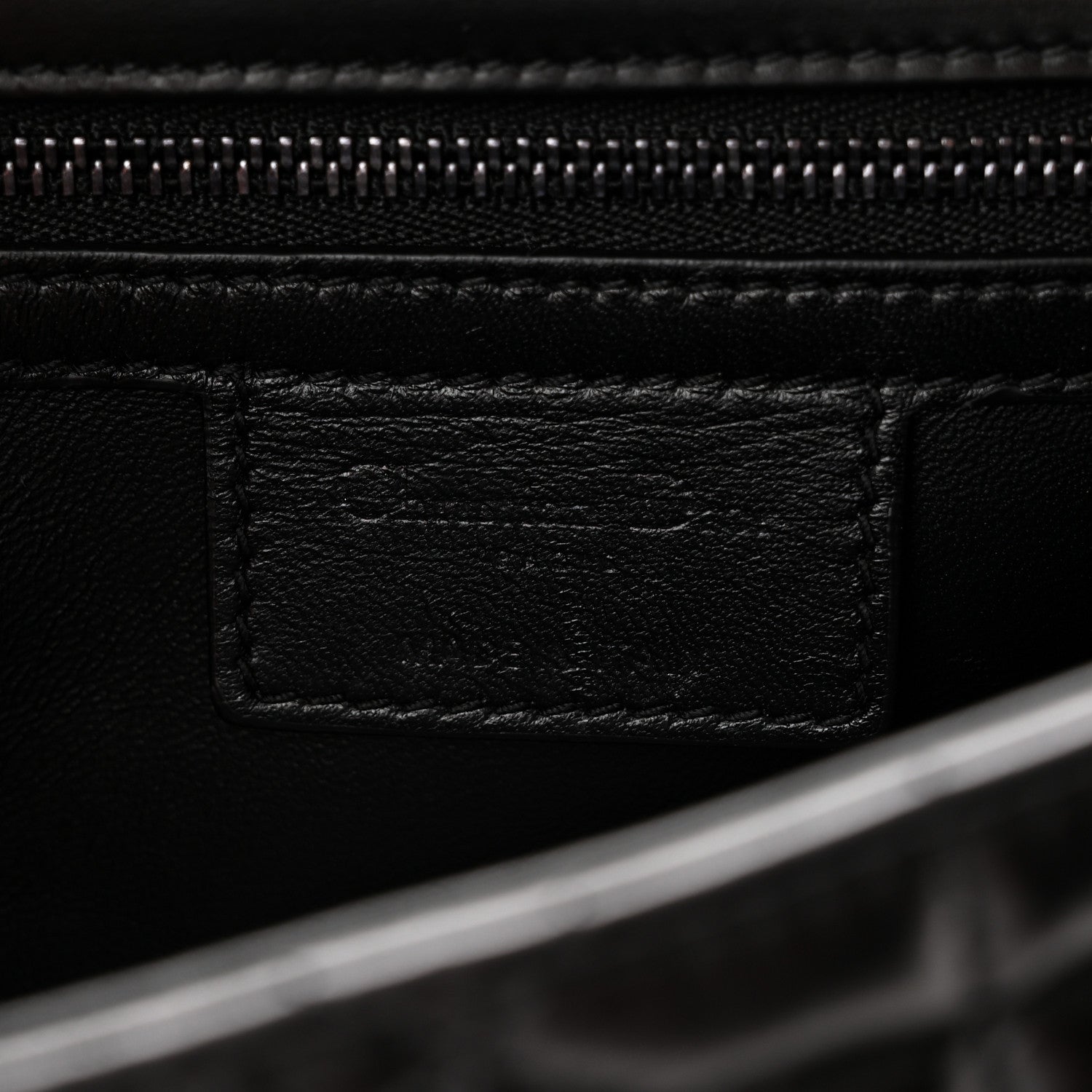 Christian Dior Calfskin Macrocannage Large Caro Bag Black 6 of 10