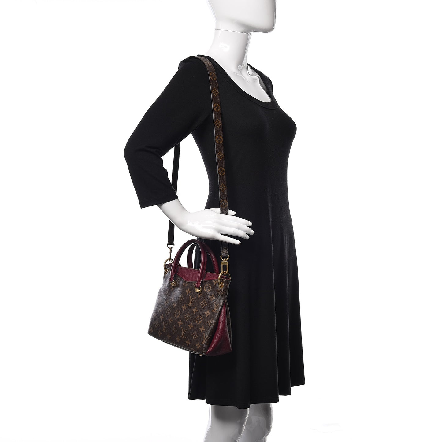 Monogram Pallas Full BB Raisin