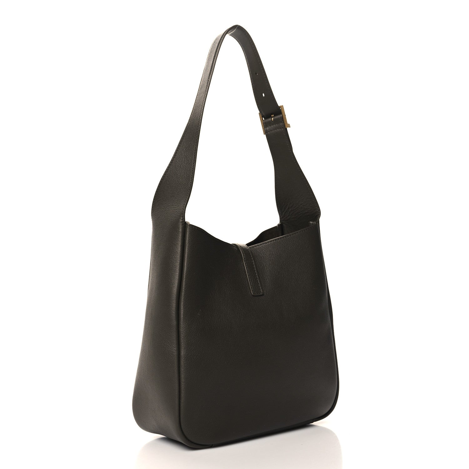 Saint Laurent Smooth Calfskin Small Le 5 A 7 Soft Hobo Light Musk 3 of 10