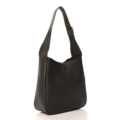 Saint Laurent Smooth Calfskin Small Le 5 A 7 Soft Hobo Light Musk 3 of 10